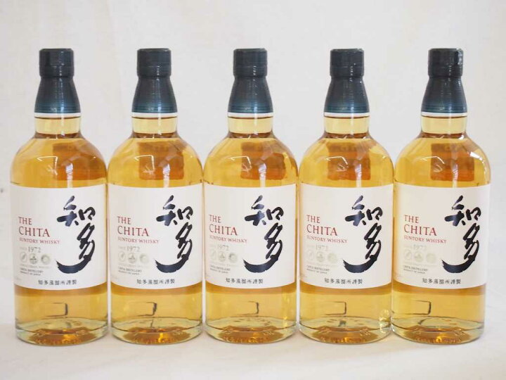 楽天市場】5本セット 知多蒸留所謹製 知多 サントリーウイスキー  