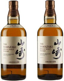 2本セット サントリーウイスキー シングルモルト山崎 700ml×2本