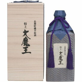 3本セット 特上大魔王 薩摩本格芋焼酎 長期貯蔵芋原酒 36度 ギフト桐箱入り 濱田酒造 600ml×3本