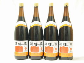 調味の素カツオだし入 ヤマコノのデラックス醤油 味噌平醸造(岐阜県)瓶 1800ml×4
