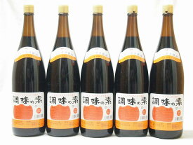 調味の素カツオだし入 ヤマコノのデラックス醤油 味噌平醸造(岐阜県)瓶 1800ml×5