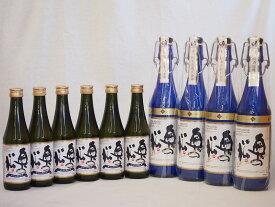 スパークリング日本酒中小10本セット 純米大吟醸 奥の松(福島県)720ml×4 290ml×6