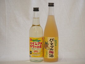 パイナップルセット(パインアメサワーの素600ml パイナップル梅酒720ml)