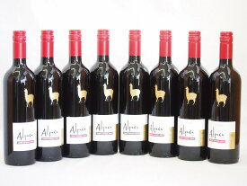 8本セット(チリ赤ワイン アルパカカベルネ・メルロー) 750ml×8本