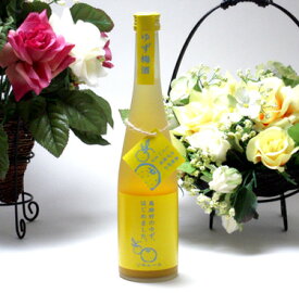 篠崎　高知県の馬路村のゆず果汁を贅沢使用　ゆず梅酒はじめました。　500ml