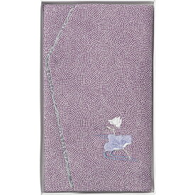 春夏の贈り物ギフト 刺繍入り金封ふくさ 洛北 紫蓮 20×12cm