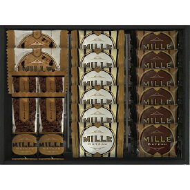 夏の贈り物お中元 ミル・ガトー スイーツセレクト ラングドシャ（プレーン・ショコラ）×各6、ミルククランチバー×4、ナッツとチョコのざっくりクッキー×2