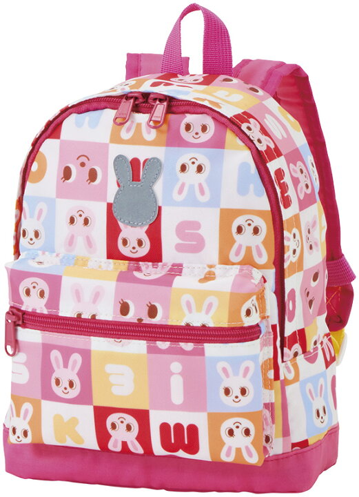 夏の贈り物お中元 リュック ミキハウス ピンク 20×10×25cm（容量：6L、対象年齢：3・4歳頃）