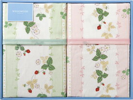 冬の贈り物ご挨拶 綿毛布（毛羽部分） 2P ウェッジウッド 140×200cm