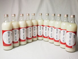 篠崎 国菊甘酒 発芽玄米 あまざけノンアルコール 985g×11本(福岡県)