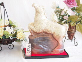 【年に一度の限定醸造】日本製信樂焼 金鯱酒造 2026年干支ボトル 1800ml (愛知県)午 (うま) 丙午(ひのえうま)