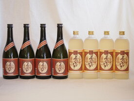 大分県最古の蔵元井上酒造 夢のひととき飲み比べ8本セット(本格芋焼酎23度4本 熟成麦焼酎4本)720ml×8本