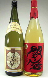 【限定S31】 【厳選麦焼酎】夢のひととき・閻魔　2本セット 1800ml×2本