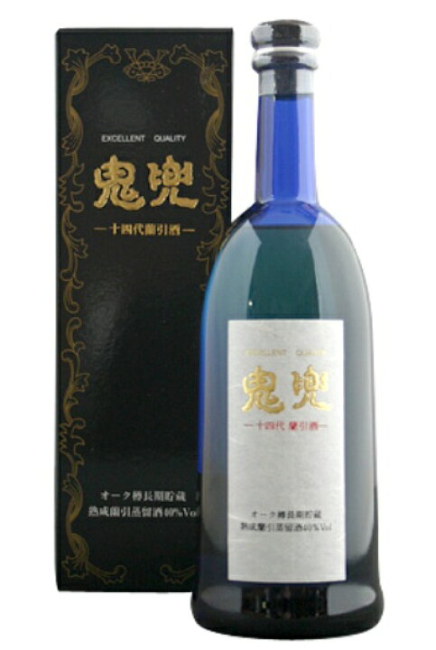 楽天市場】十四代 蘭引酒 鬼兜 720ml【ブルーボトル】 : ネット 