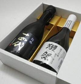 【ギフト包装無料】十四代　特吟生貯蔵　300ml×1本+獺祭　純米大吟醸39　300ml×1本《飲み比べ2本セット》【ギフト化粧箱入り】（2025年詰）