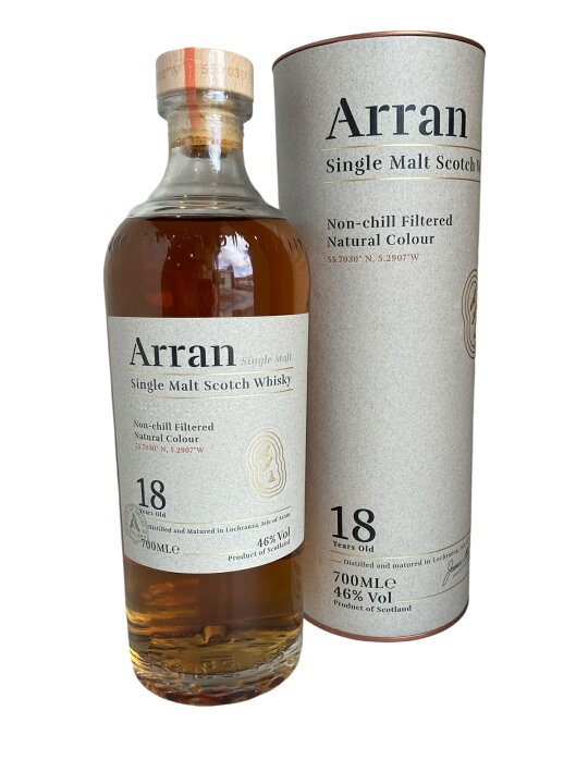 楽天市場】アラン 18年 46度 700ml シングルモルトスコッチウイスキー 