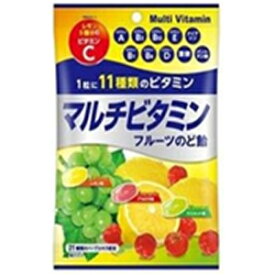 扇雀飴本舗　マルチビタミンフルーツのど飴　65g