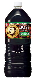 ［飲料］2ケースまで同梱可★サントリー　ボス　ホームカフェ　【甘さ控えめ】　2LPET　1ケース6本入り　（2000ml）（2リットル）（BOSS）SUNTORY