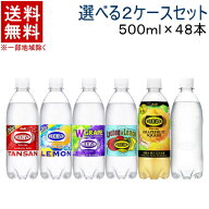 ［飲料］★送料無料★※　【選べる2ケースセット】　ウィルキンソン　炭酸水　（24本＋24本）490ml・500m…