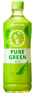 ���`������ PURE GREEN 600ml×48�{ PET