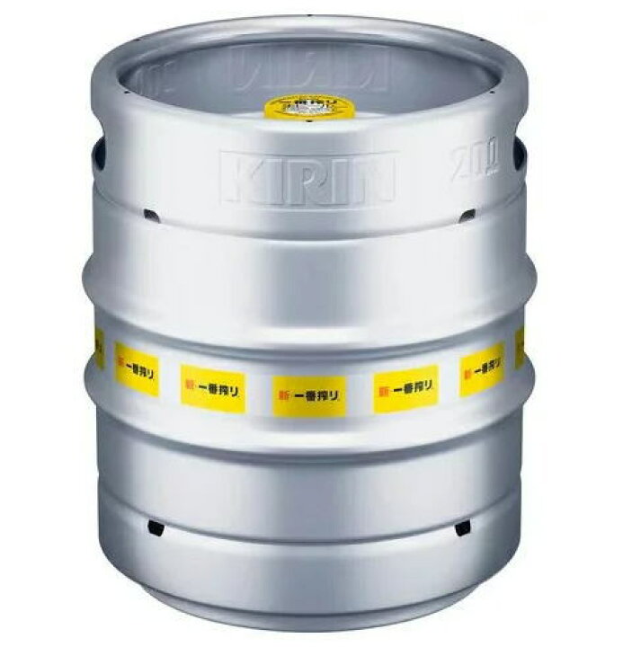楽天市場】［ビール］1本で1梱包☆キリン 一番搾り生ビール 20L樽 