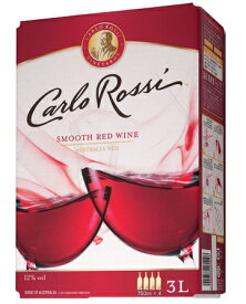 ［ワイン］8本まで同梱可★カルロ　ロッシ　レッド　3L　1本　（オーストラリア）（3000ml）（3リットル）（赤ワイン）(バック・イン・ボックス)（BIB）（サントリー）SUNTORY