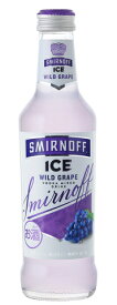 ［チューハイ］2ケースまで同梱可★スミノフアイス　ワイルドグレープ　275ml　1ケース24本入り　（24本セット）（SMIRNOFF　ICE）（RTD）（KIRIN）