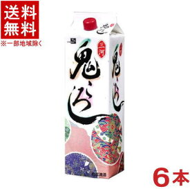 ［合成清酒・合成酒］★送料無料★※6本セット　三河鬼ころし　1．8Lパック　6本　（1800ml）（2000）（鬼ごろし）相生ユニビオ