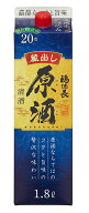 ［清酒・日本酒］2ケースまで同梱可★20度　福徳長　原酒　1．8Lパック　1ケース6本入り　（6本セット）…
