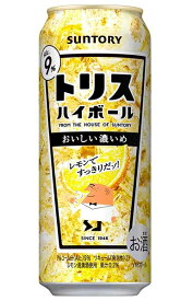 ［ハイボール］2ケースまで同梱可★サントリー　トリスハイボール　【おいしい濃いめ】　500缶　1ケース24本入り　（500ml）（HIGHBALL）SUNTORY