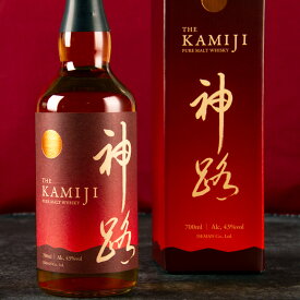 神路 KAMIJI ピュアモルトウィスキー 700ml 専用箱付 伊勢萬 三重県 伊勢志摩 クラフトウイスキー