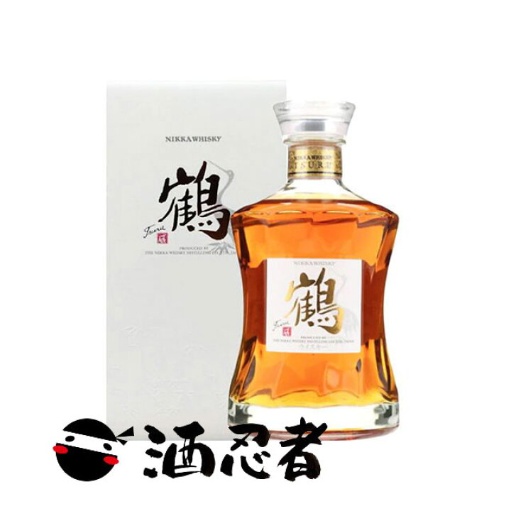 楽天市場】ニッカウイスキー 鶴 43度 700ml (蒸留所限定品) : 酒忍者 