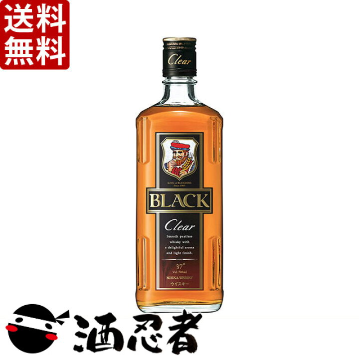 楽天市場】送料無料 アサヒ ブラックニッカ クリアブレンド 37度 700ml 