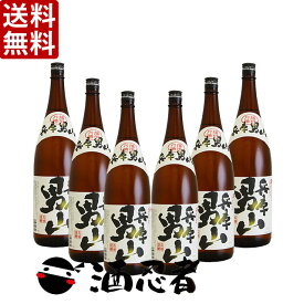 送料無料 兵庫男山　普通酒　1800ml瓶x6本(P箱で発送)