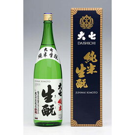 大七「純米生もと」ギフト箱入り　1.8L　大七酒造　福島/二本松