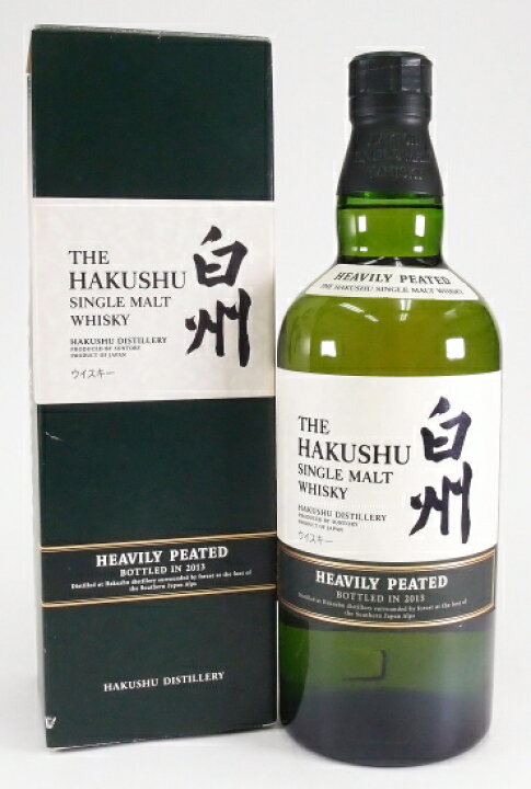 楽天市場】白州へビリーピーテッド2013 48％700mlTHE HAKUSHU SINGLE  
