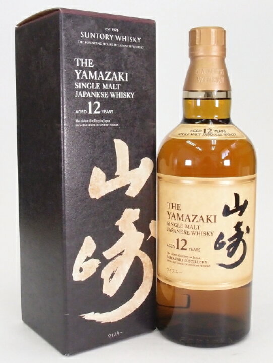 楽天市場】シングルモルト 山崎12年43度700ml【箱付き 