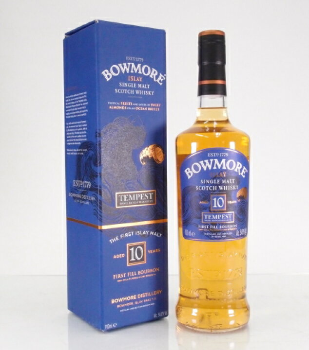 楽天市場】ボウモア 10年 テンペスト BATCH No.6 54.9%700ml : 酒の 
