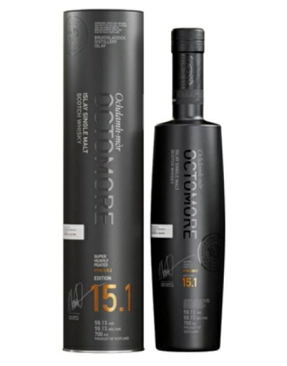 楽天市場】オクトモア15.1スコティッシュバーレイ59.1%700ml : 酒の 