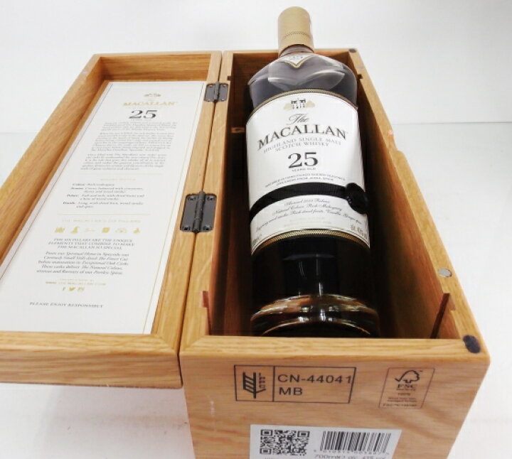 楽天市場】ザ・マッカラン 25年43度 700ml The MACALLAN 25Years 