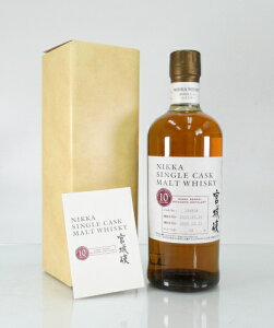 �j�b�J ���{�鋬�V���O���J�X�N�����g�E�C�X�L�[10�N�y2015-2025�z58%700mlNIKKA SINGLE CASK MALT WHISKY10 YEARS OLD
