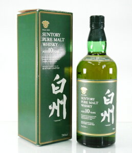�y�T���g���[�z�V���O�������g�E�C�X�L�[���B10�N�@40%700ml�y The Hakushu Single Malt Whiskey�z