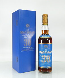 ザ・マッカラン 30年700ml45%【ブルーラベル】シェリーオーク The MACALLAN 30Years【銀行振り込み決済・クレジット決済に対応】【代引き決済不可】
