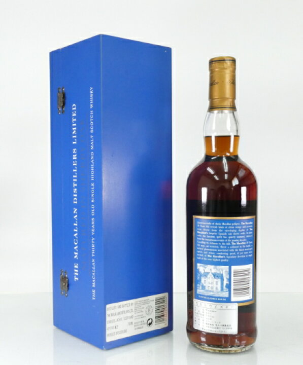 楽天市場】ザ・マッカラン 30年700ml45%【ブルーラベル】シェリー 