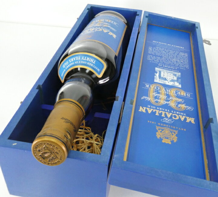 The Macallan 30年 シェリーオーク ブルーラベル 43%700ml 楽天市場 