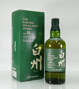 �y�T���g���[�z�V���O�������g�E�C�X�L�[���B10�N�@40%700ml�y The Hakushu Single Malt Whiskey�z