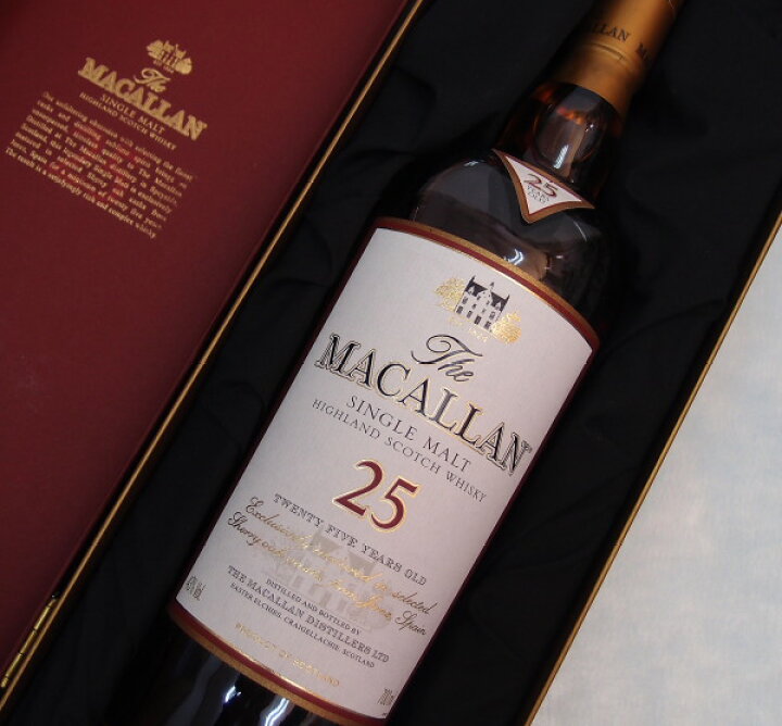 楽天市場】ザ・マッカラン 25年 43度 700ml The MACALLAN 25Years 