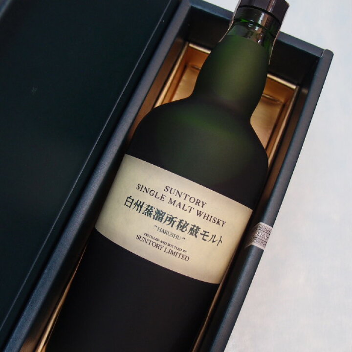 楽天市場】白州蒸溜所秘蔵モルト43%700ml THE HAKUSHU SINGLE MALT  