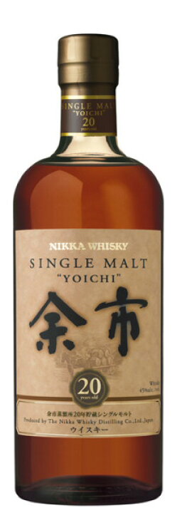 楽天市場】シングルモルト余市20年52%700ml【箱無し  