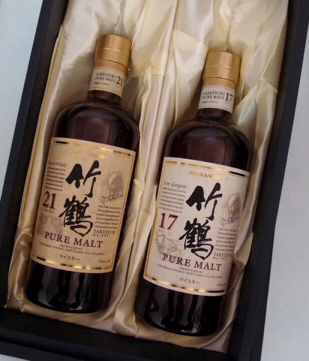 楽天市場】ニッカ竹鶴21年43度700mlニッカ竹鶴17年43度700ml  